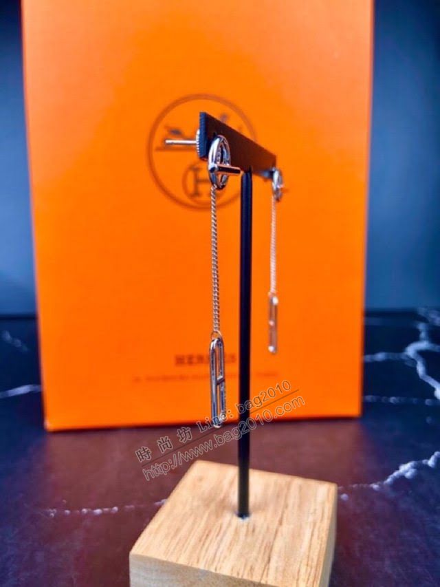 Hermes首飾品 愛馬仕新品火爆豬鼻子耳釘耳環 Hermes豬鼻子長款耳釘  zgh1581